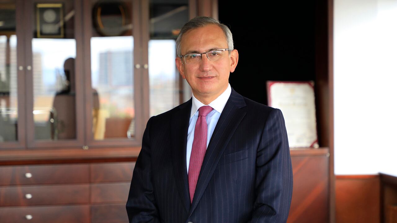 Hernando Parra Nieto, rector de la Universidad Externado de Colombia.