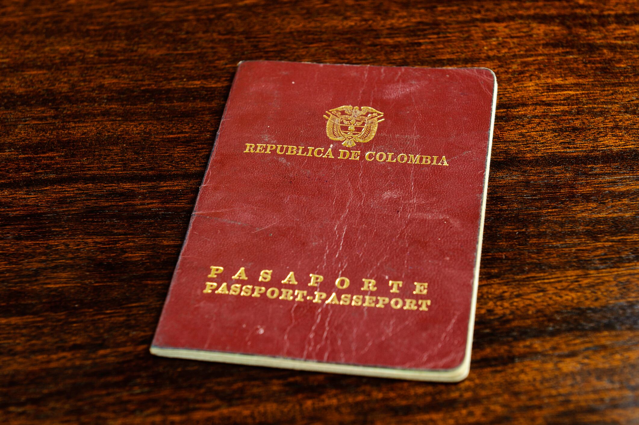Pasaporte colombiano