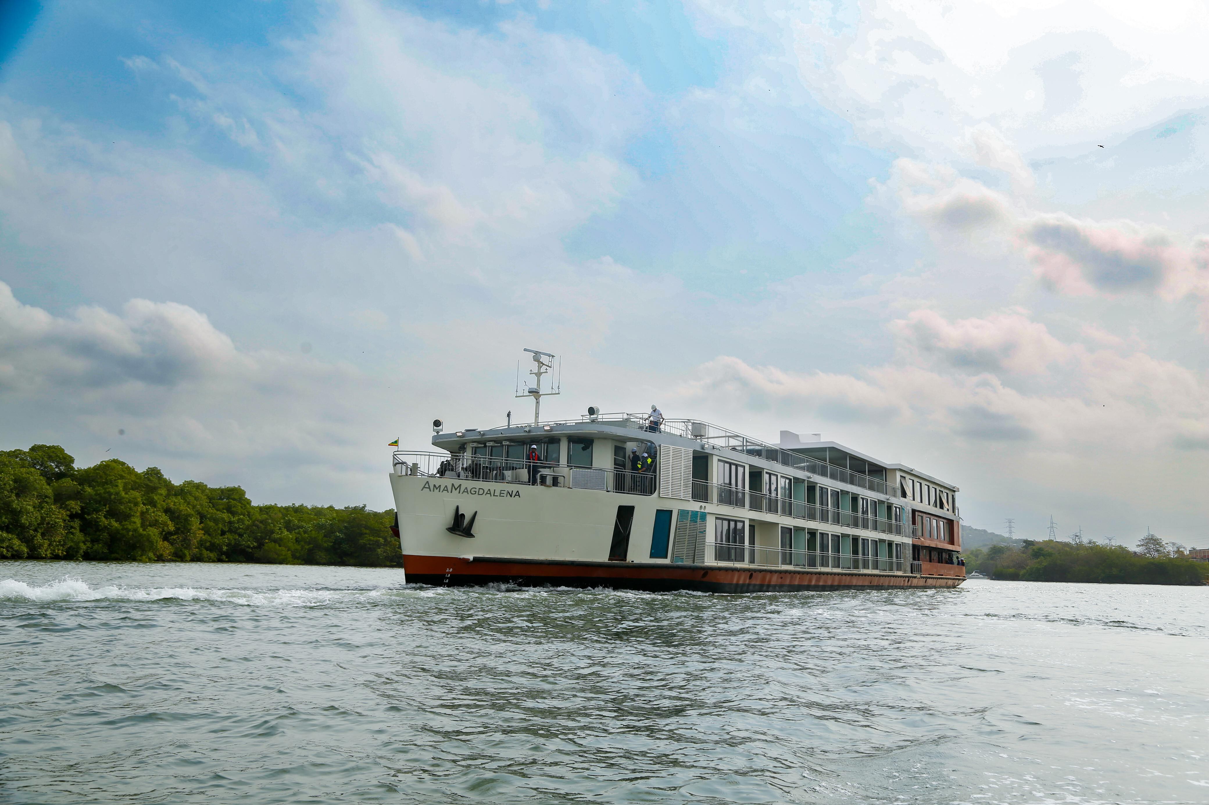 Crucero por el río Magdalena.