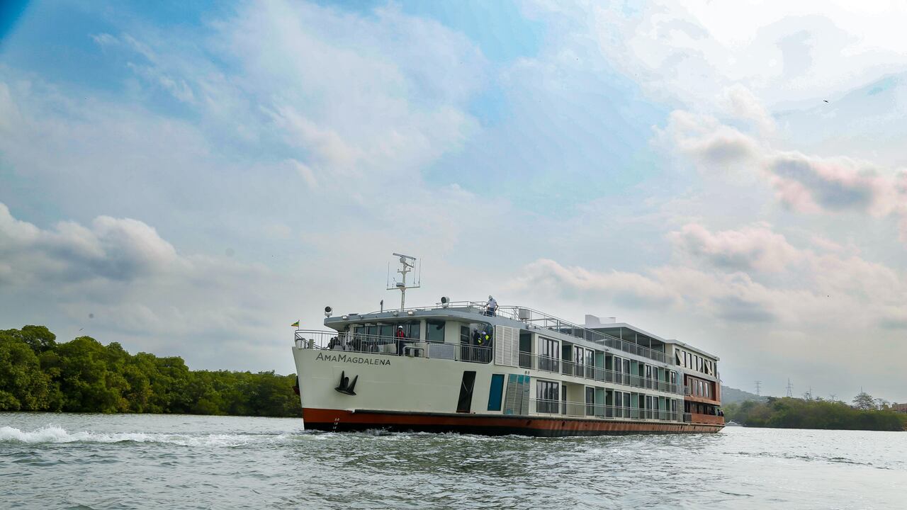 Crucero por el río Magdalena.