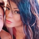 Marbelle junto a su novio, Sebastián Salazar.