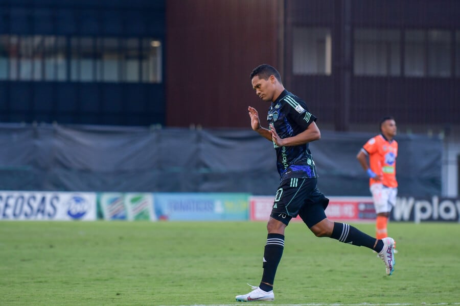 Carlos Bacca, jugador de Junior de Barranquilla.