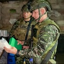 Militares en medio de la operación contra el Clan del Golfo.