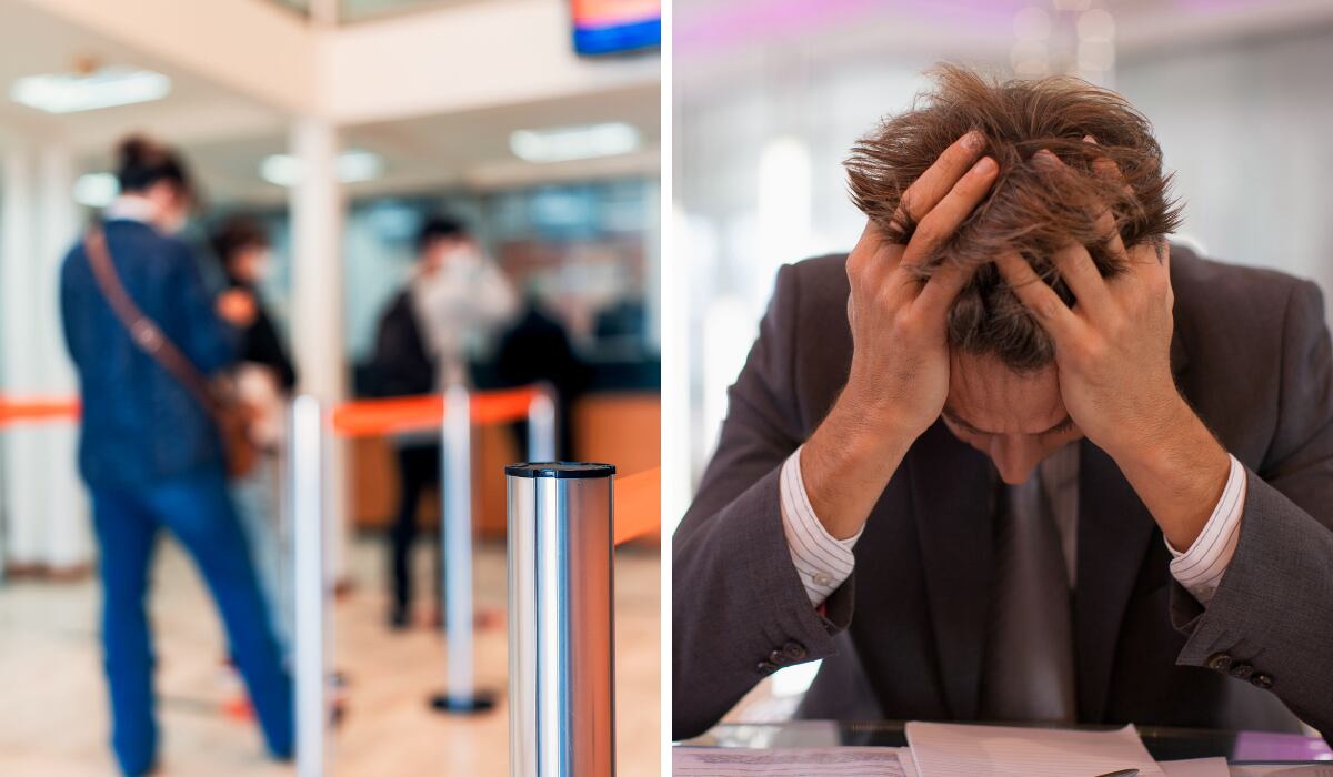 Este es el reconocido banco que entró en quiebra. Hay incertidumbre.