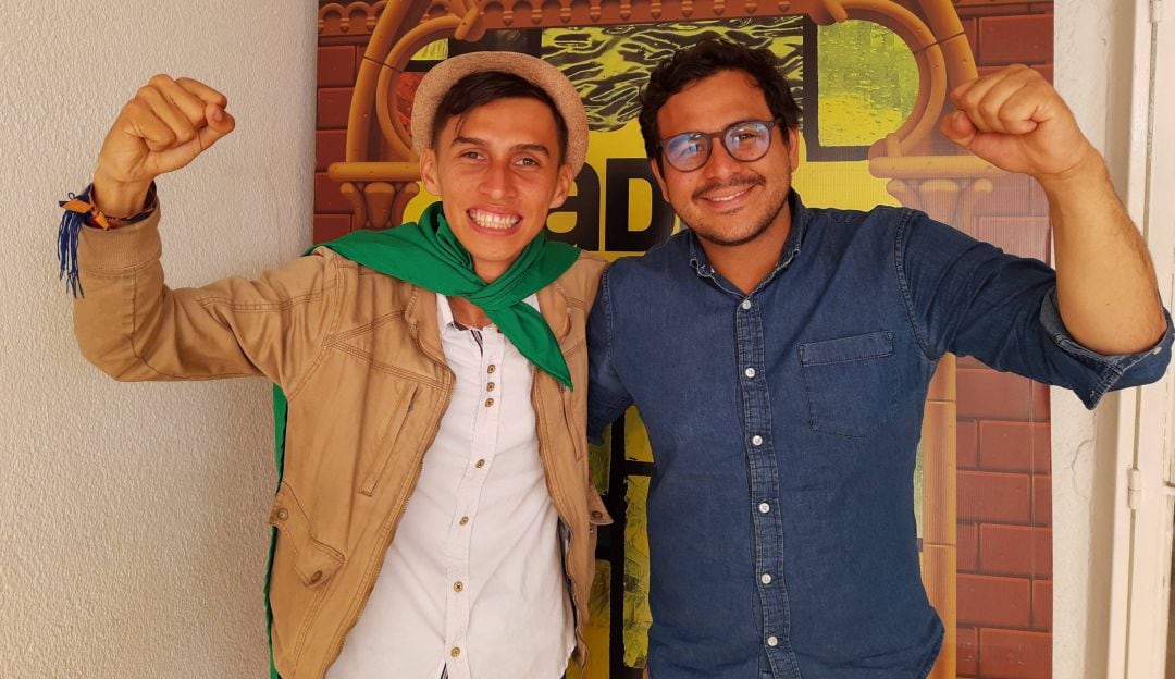 Danovis Lozano y Carlos Parra, concejales de Bucaramanga.