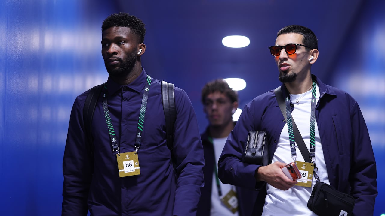 Jefferson Lerma y Daniel Muñoz, del Crystal Palace.
