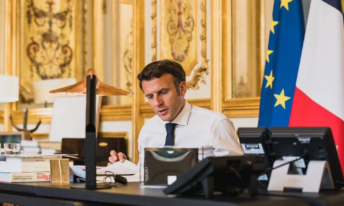 La visita del presidente francés a Ucrania se espera antes del final del mes de junio.