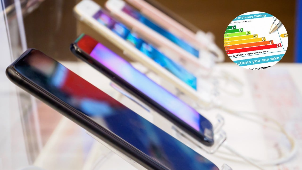 Así puede interpretar las etiquetas energéticas para 'smartphones' y tabletas en la UE.