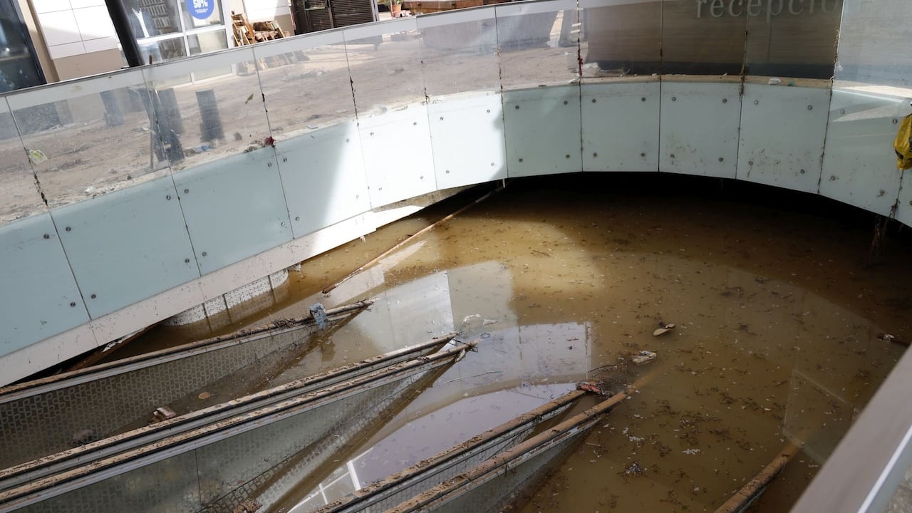 Escaleras del centro comercial Bonaire