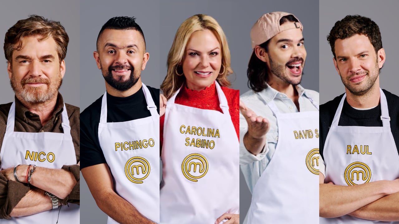 Nicolás Montero, Pichingo, Carolina Sabino, David Sanín y Raúl Ocampo.