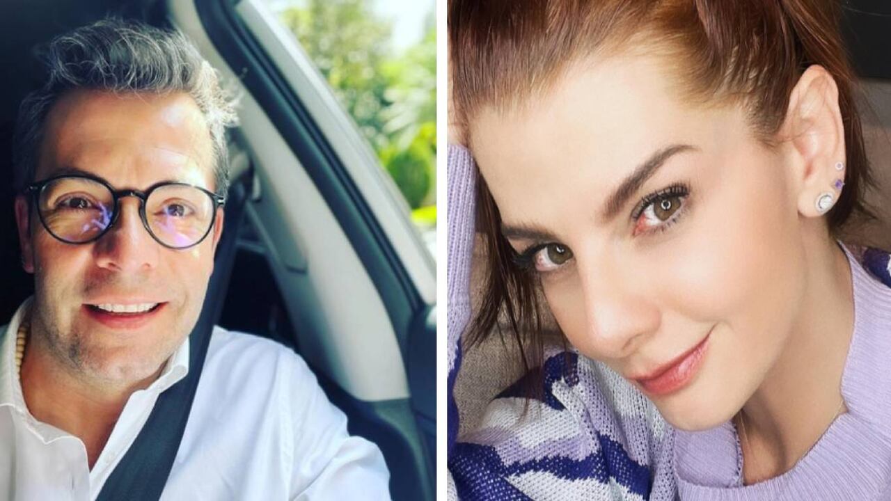 La caleña contó al aire, uno de los defectos del presentador Iván Lalinde. Foto: Instagram @carolinacruzosorio y @ivanlalindeg. Montaje SEMANA.