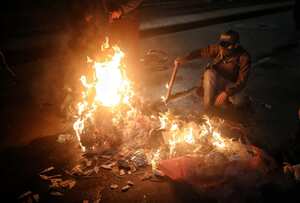 Paro Nacional toma de Bogotá calle 26 carrera 100 misak