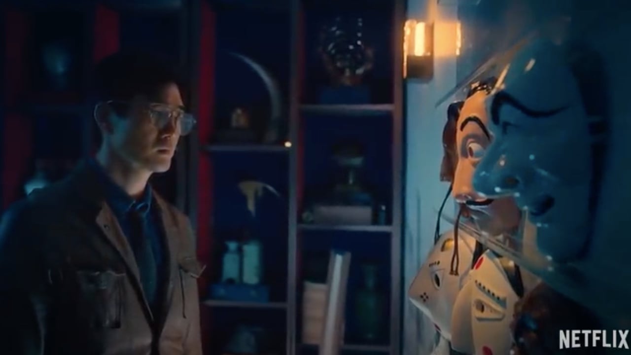 Así luce el personaje del 'profesor' en la versión coreana de la Casa de Papel