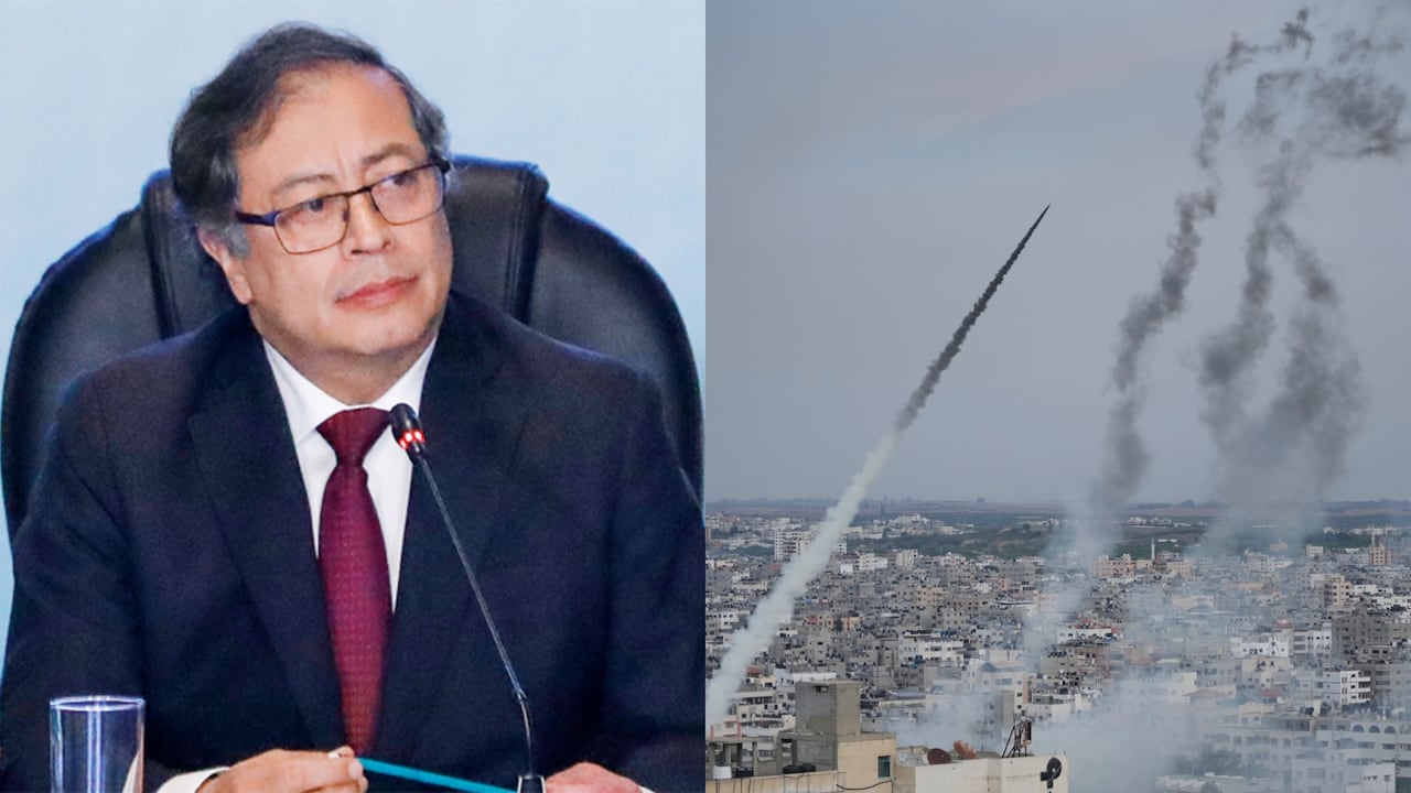 Gustavo Petro y el conflicto entre Israel y Palestina.