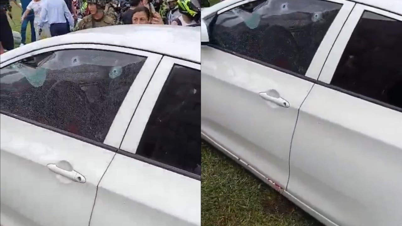 Así quedó el carro del oficial del Ejército asesinado en Popayán, MinDefensa anuncia recompensa de más de 200 millones