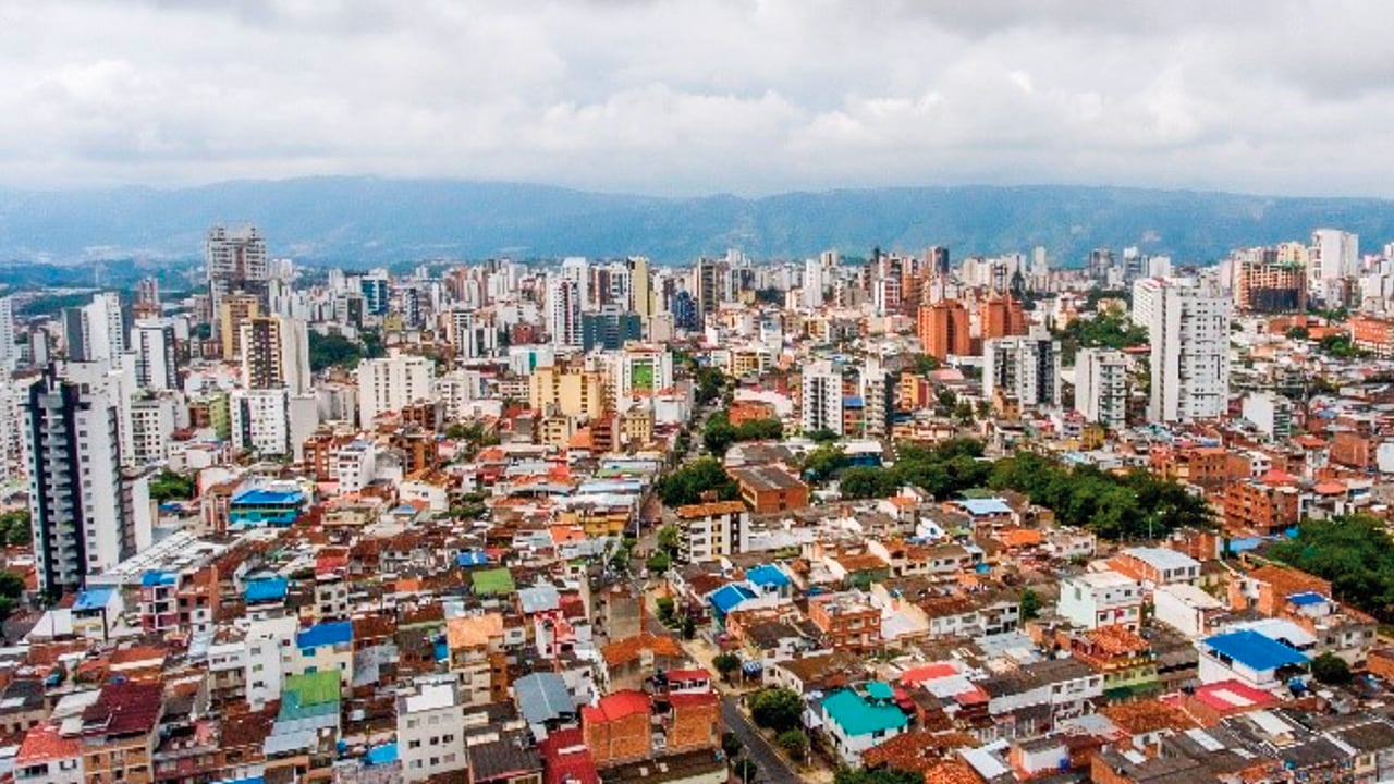 Bucaramanga, capital de Santander.