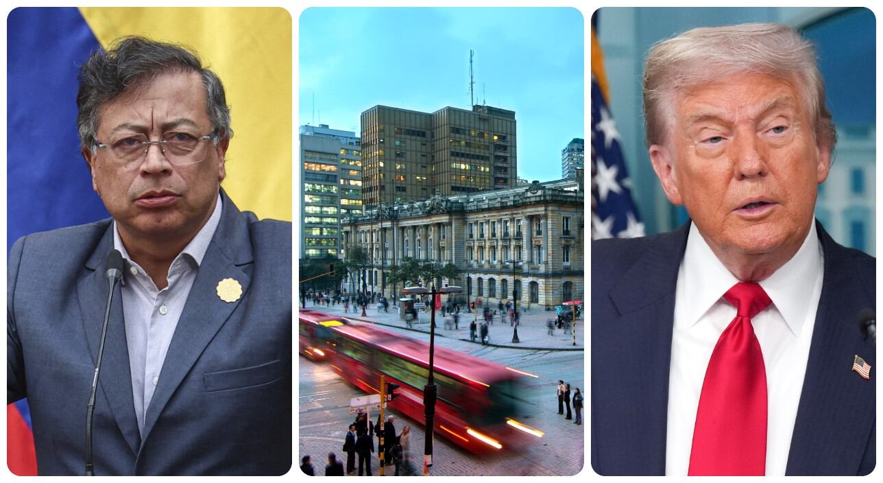 Gustavo Petro y Donald Trump