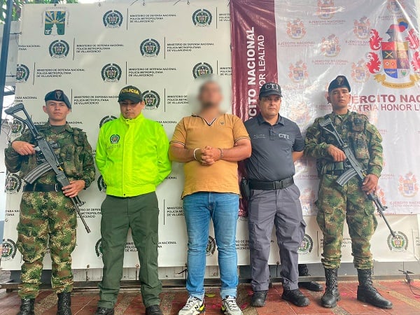 Capturan al encargado de transportar armamento desde Arauca hacia el Meta para el GAOR Subestructura 39