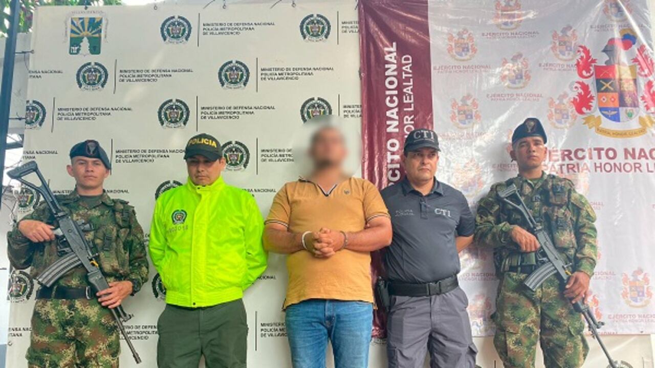 Capturan al encargado de transportar armamento desde Arauca hacia el Meta para el GAOR Subestructura 39