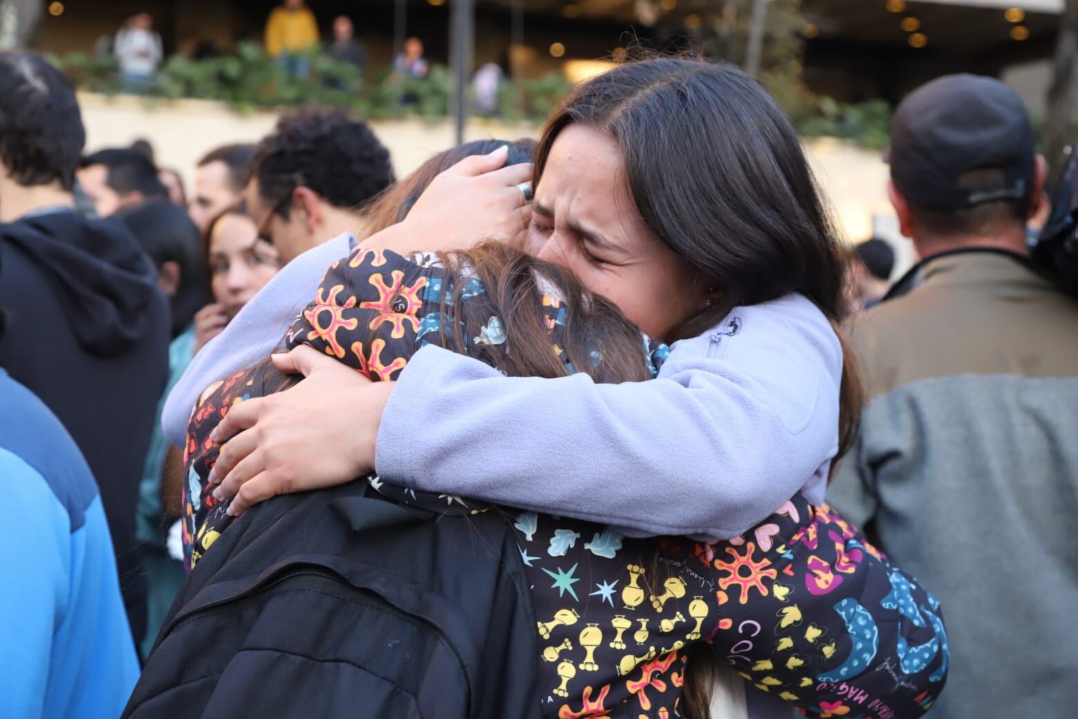 Plantón en la Universidad Javeriana por la Dra. Catalina Gutiérrez