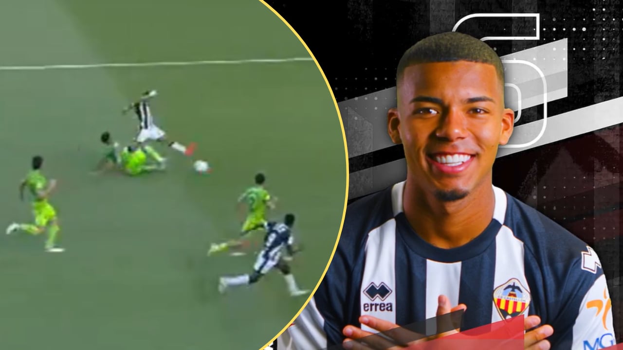 Matías Orozco fue llamado a mitad de semana a Selección Colombia y este sábado marcó gol con Castellón de España