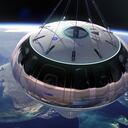 Así luce por fuera la cápsula Neptuno de la compañía Space Perspective para seguir haciendo crecer la industria del turismo espacial