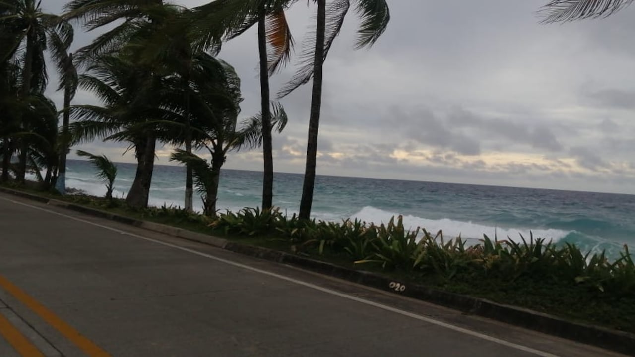 Declaran toque de queda en San Andrés por tormenta trópical Iota