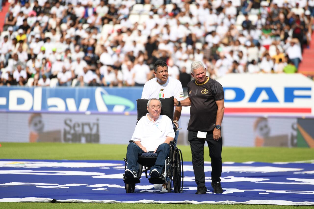 Luis Fernando Montoya en el partido entre Once Caldas y Alianza FC