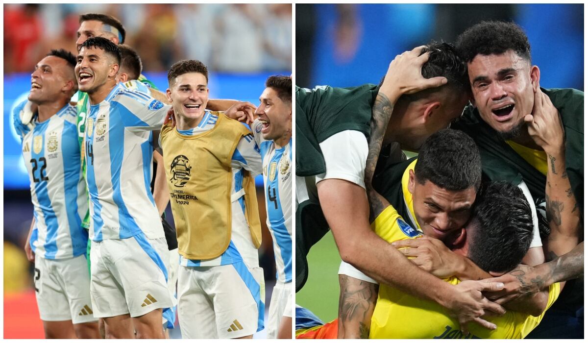 Argentina y Colombia son los finalistas de la Copa América 2024.