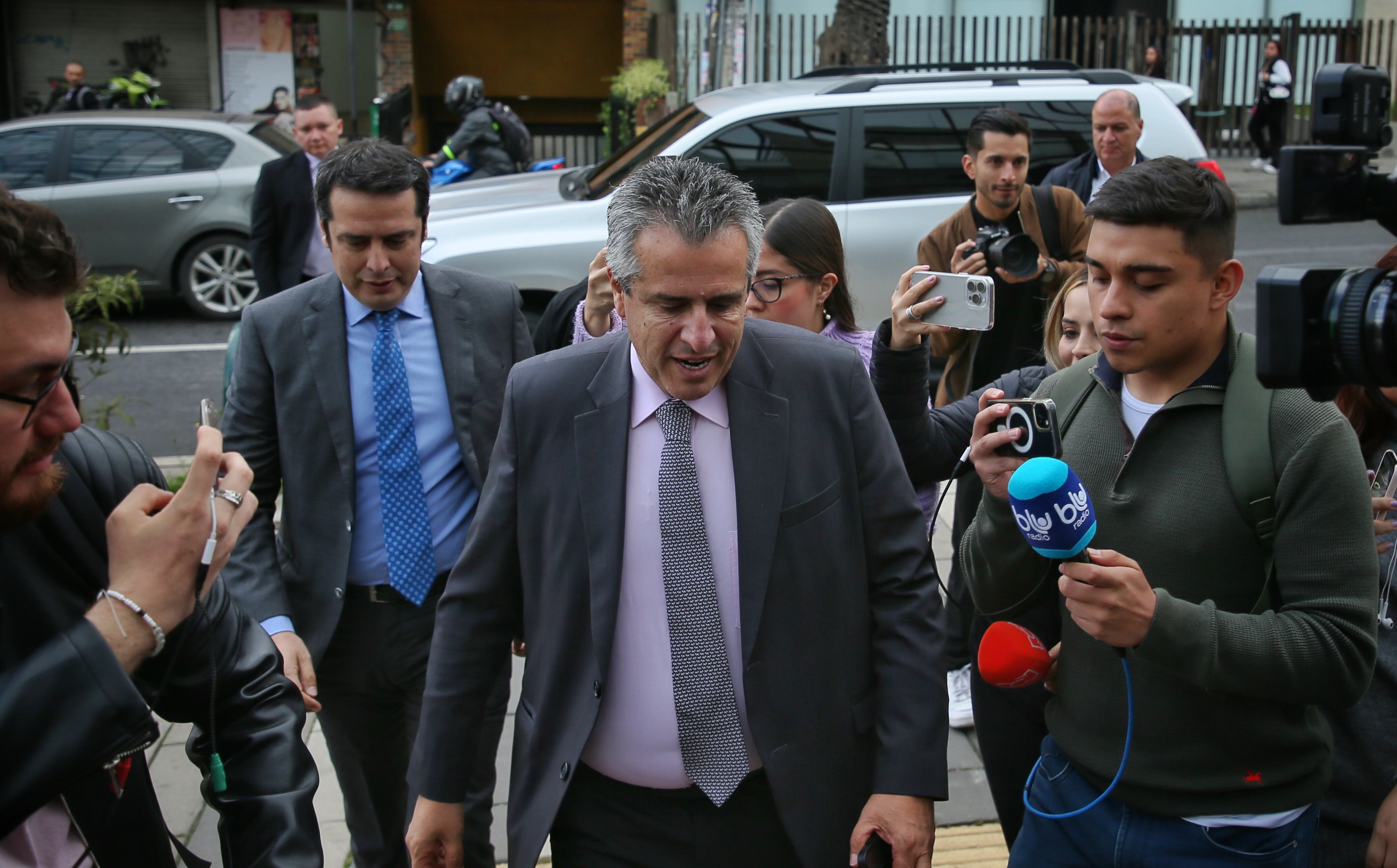 Ministro del Interior Luis Fernando Velasco en la Corte