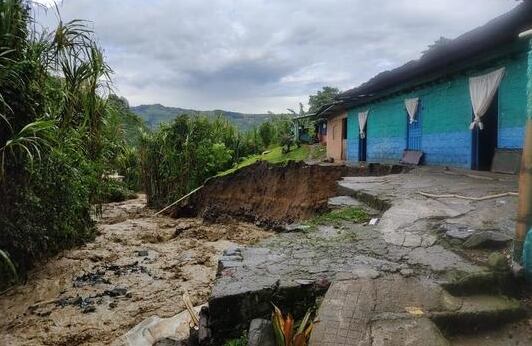 Hasta el momento se tiene un reporte preliminar de ocho viviendas afectadas, entre las que se encuentran dos con daños estructurales
