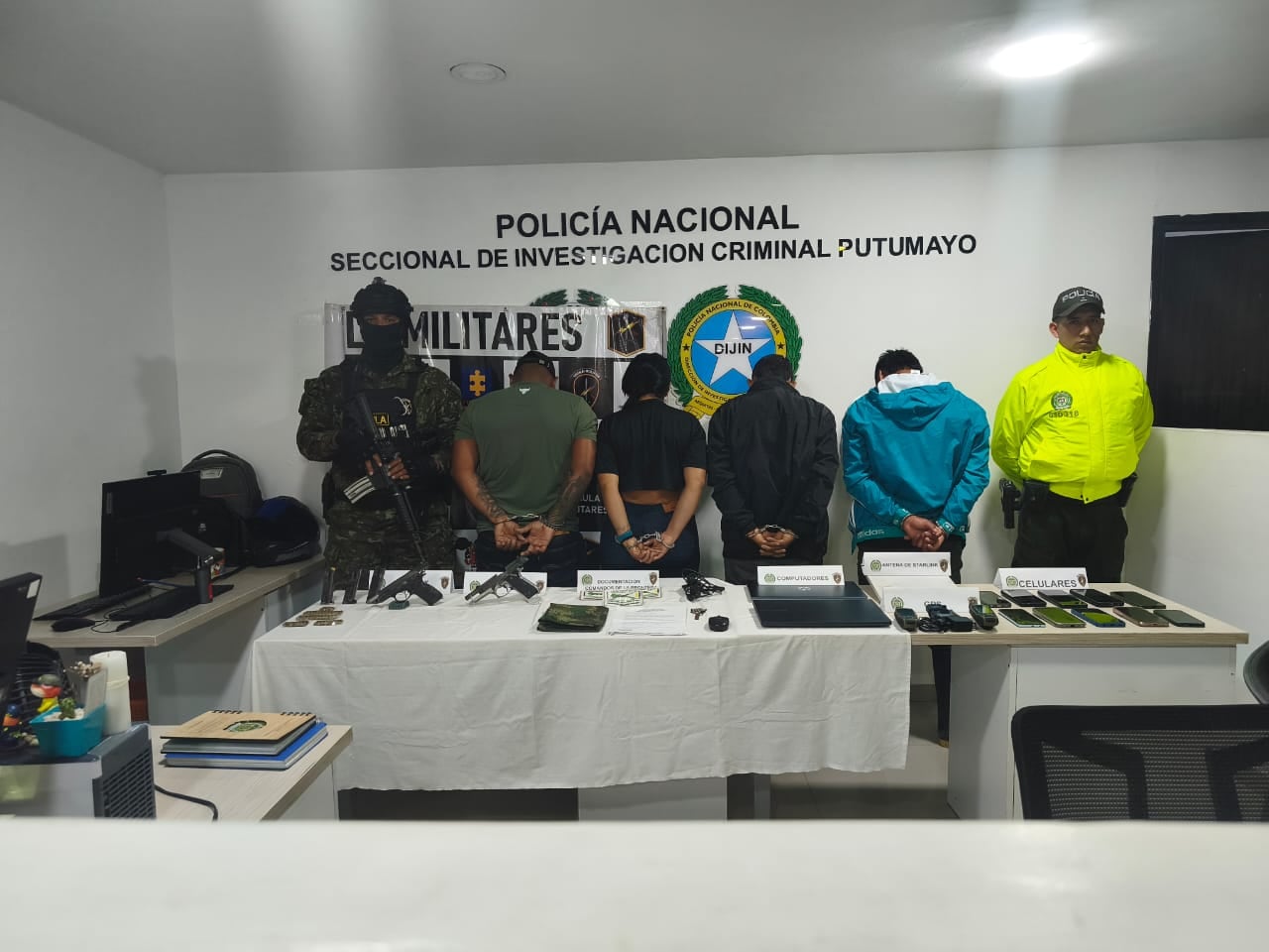 Acción de la fuerza pública contra los Comandos de Frontera