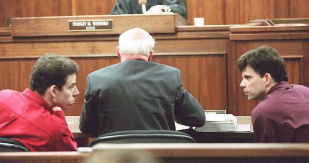 Hermanos Lyle y Erik Menendez.