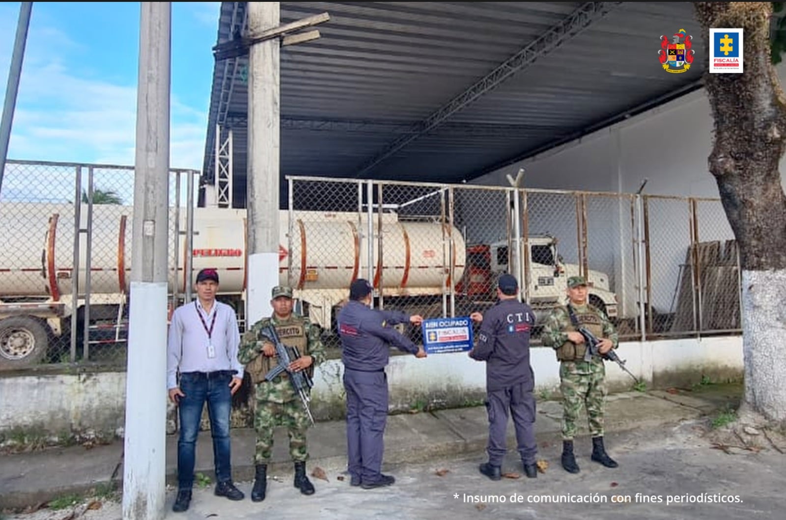 Operativo Argenta: Fiscalía ocupa bienes de las disidencias de las Farc usados para observar los movimientos de la Policía Nacional y evadir los controles