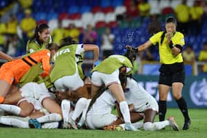 Estados Unidos celebra su clasificación a la final del Mundial Femenino Sub-20