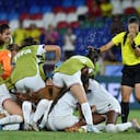 Estados Unidos celebra su clasificación a la final del Mundial Femenino Sub-20