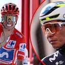 Nairo Quintana felicitó a Enric Mas por la victoria en Aitana y el liderato de la clasificación general