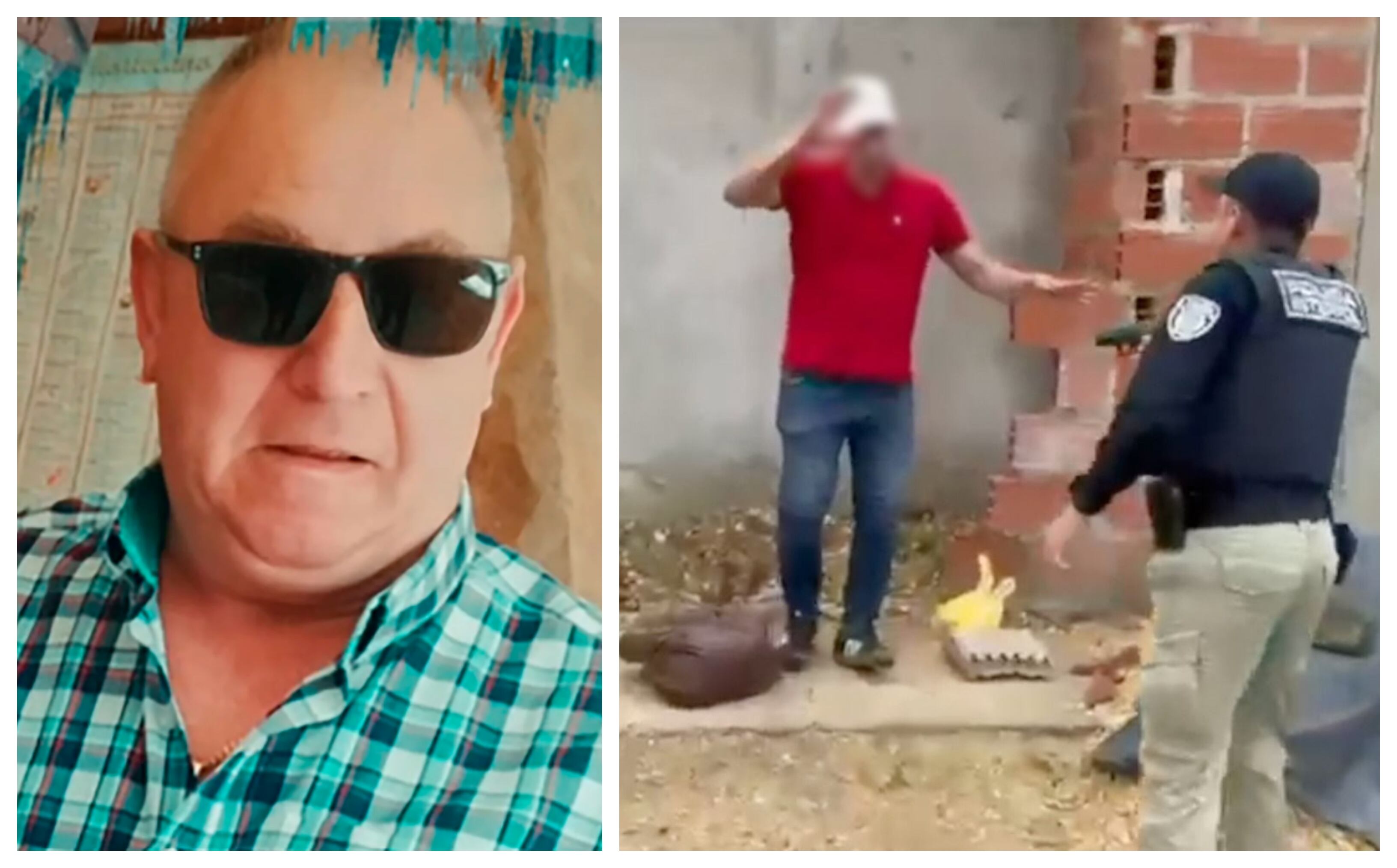 Paulo César Sandoval Picalúa, capturado en Cartagena, Colombia, por el asesinato del ciego Ambrosio González en Cadiz, España.