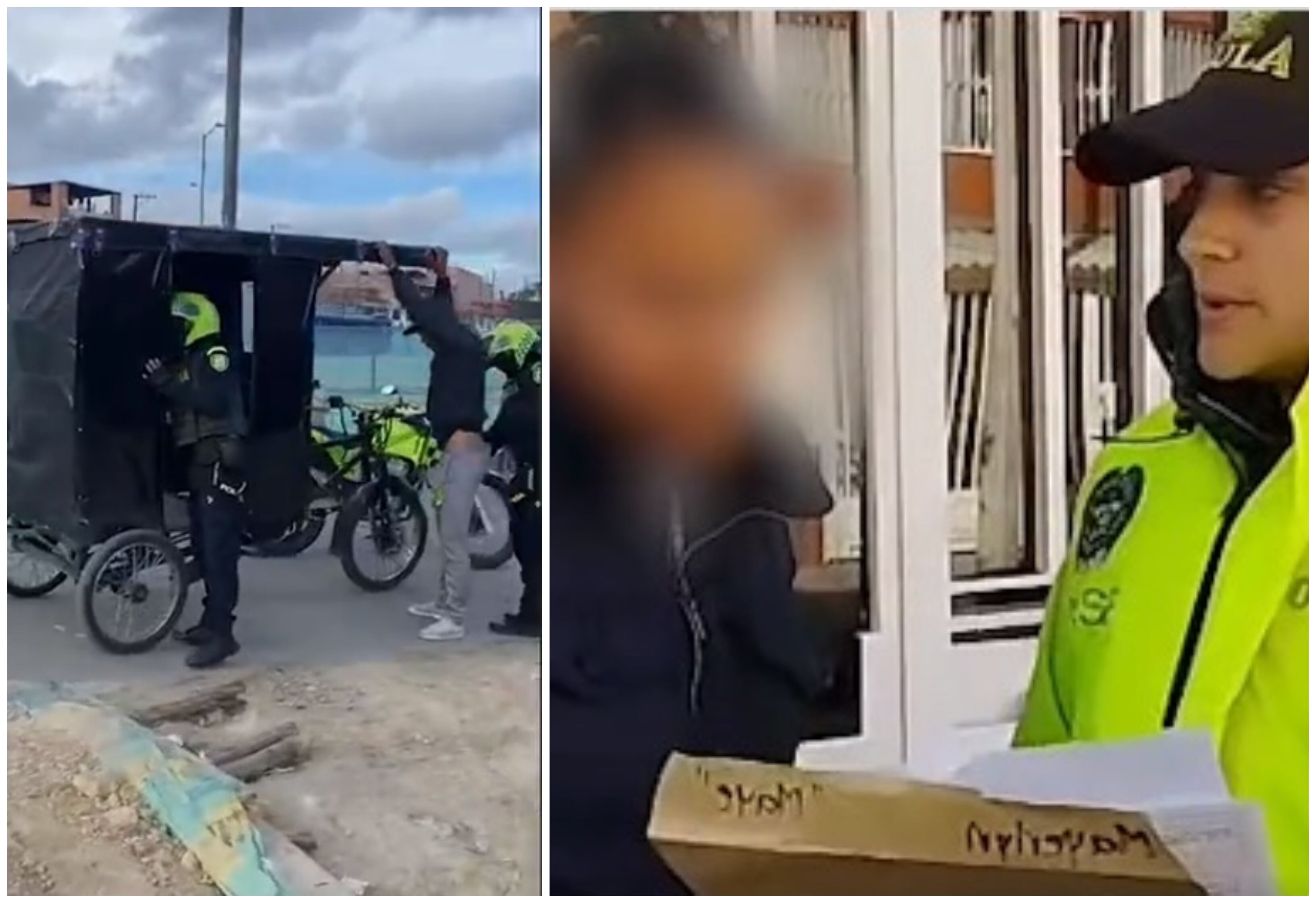 Miembros de la banda 'Los del portal' fueron capturados.