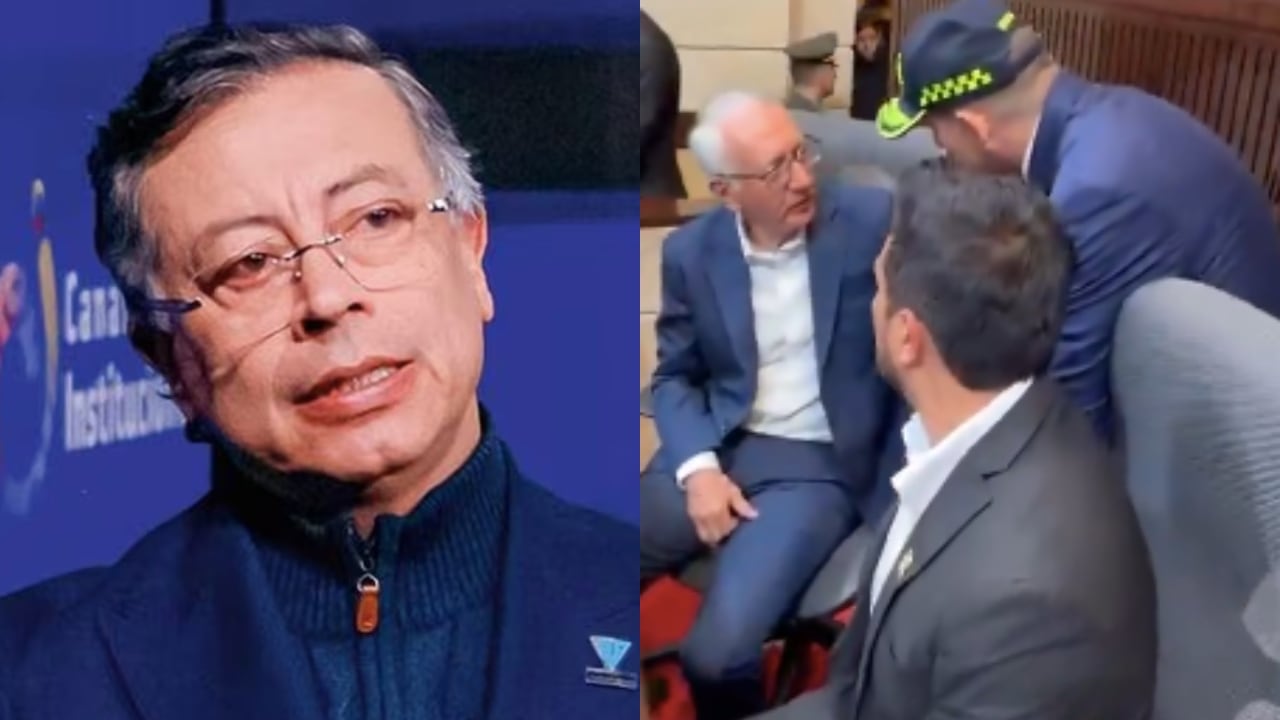 De izquierda a derecha: Gustavo Petro, Guillermo Jaramillo y Germán Rodríguez.
