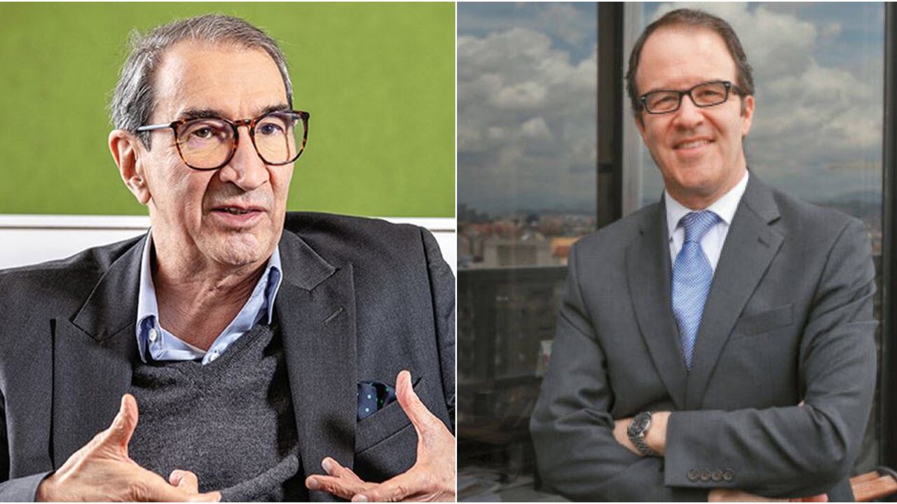 Aurelio Suárez y Andrés Escobar