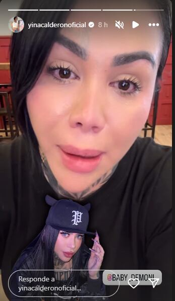 Yina Calderón se pronunció por la muerte de Bay Demoni.