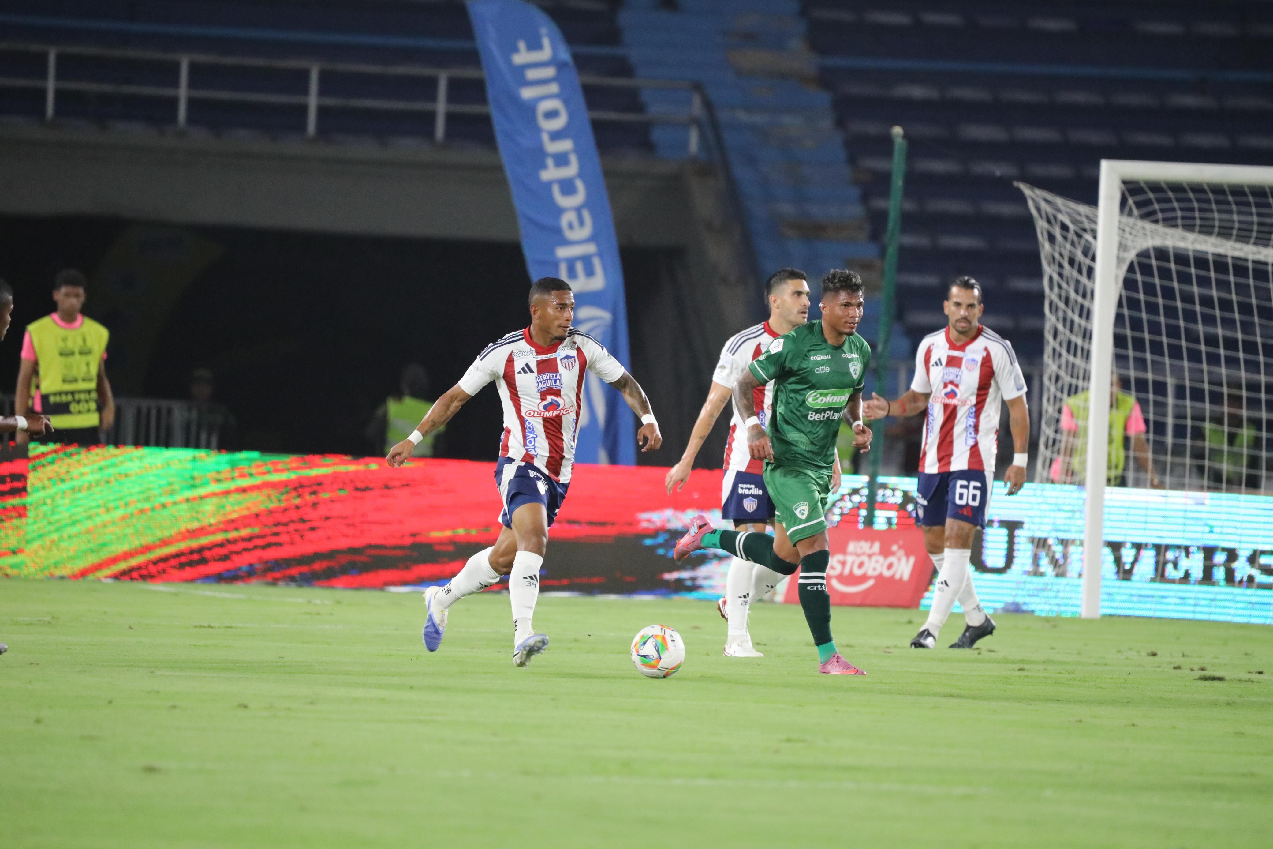 Empate a un tanto entre Junior y Equidad.