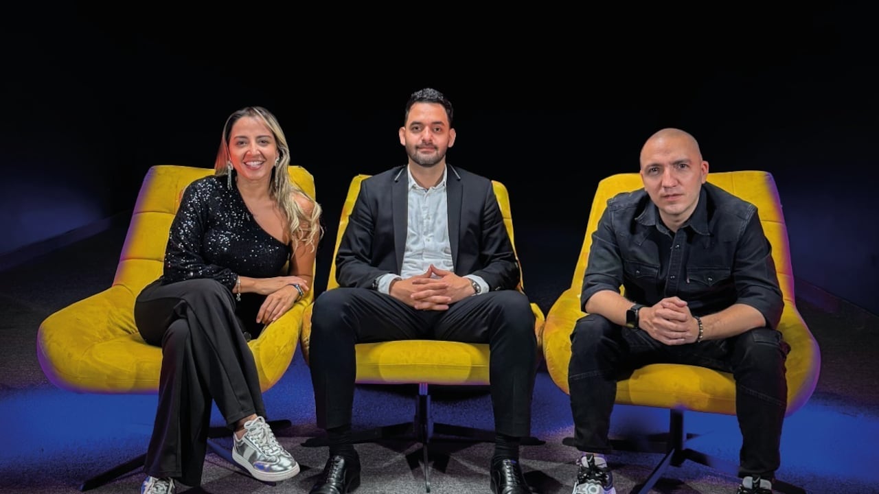 Sara Montoya, Stevenson Rivera y Juan David Carmona