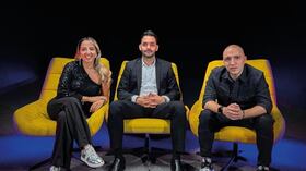 Sara Montoya, Stevenson Rivera y Juan David Carmona