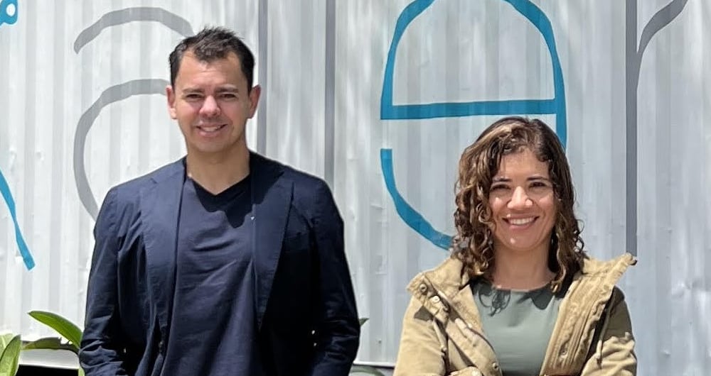 Carlos Gómez y Andrea Alzate, directivos de Altero