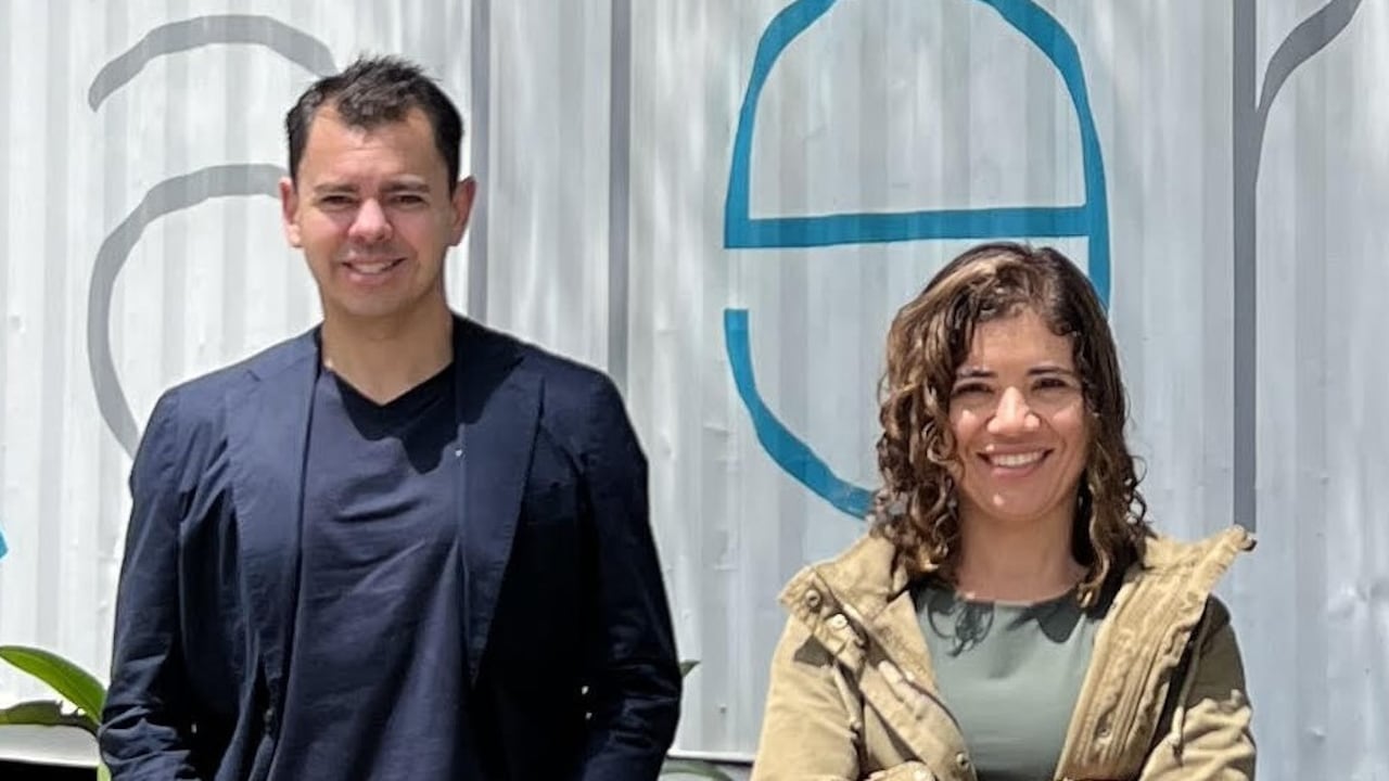 Carlos Gómez y Andrea Alzate, directivos de Altero