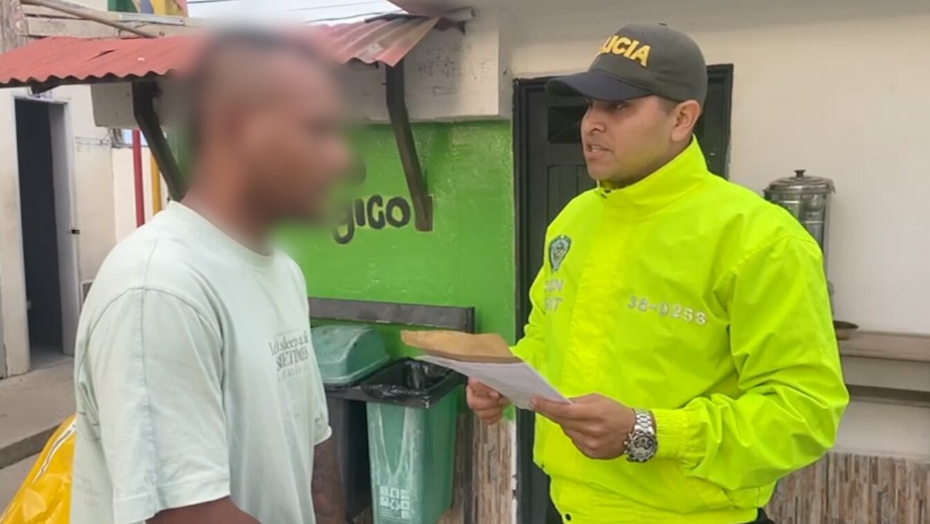 La captura de alias Guacho en Antioquia.