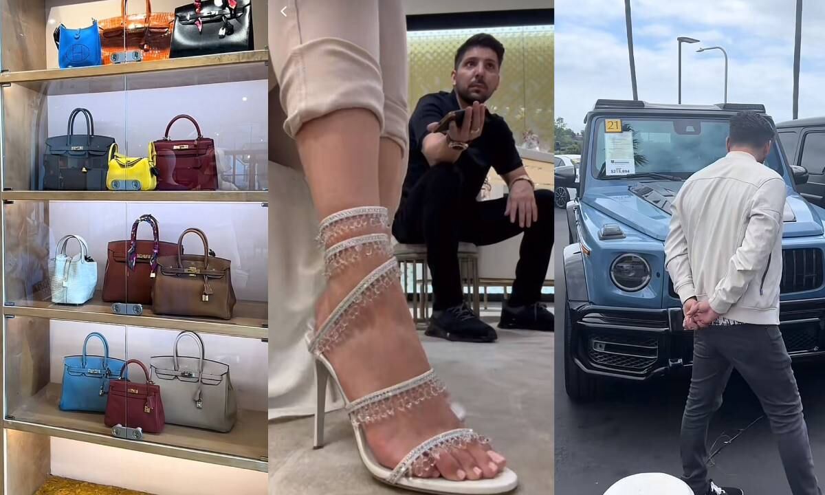 La mayoría de veces, la mujer va de compras, se hace masajes, va al gimnasio y come en lujosos restaurantes