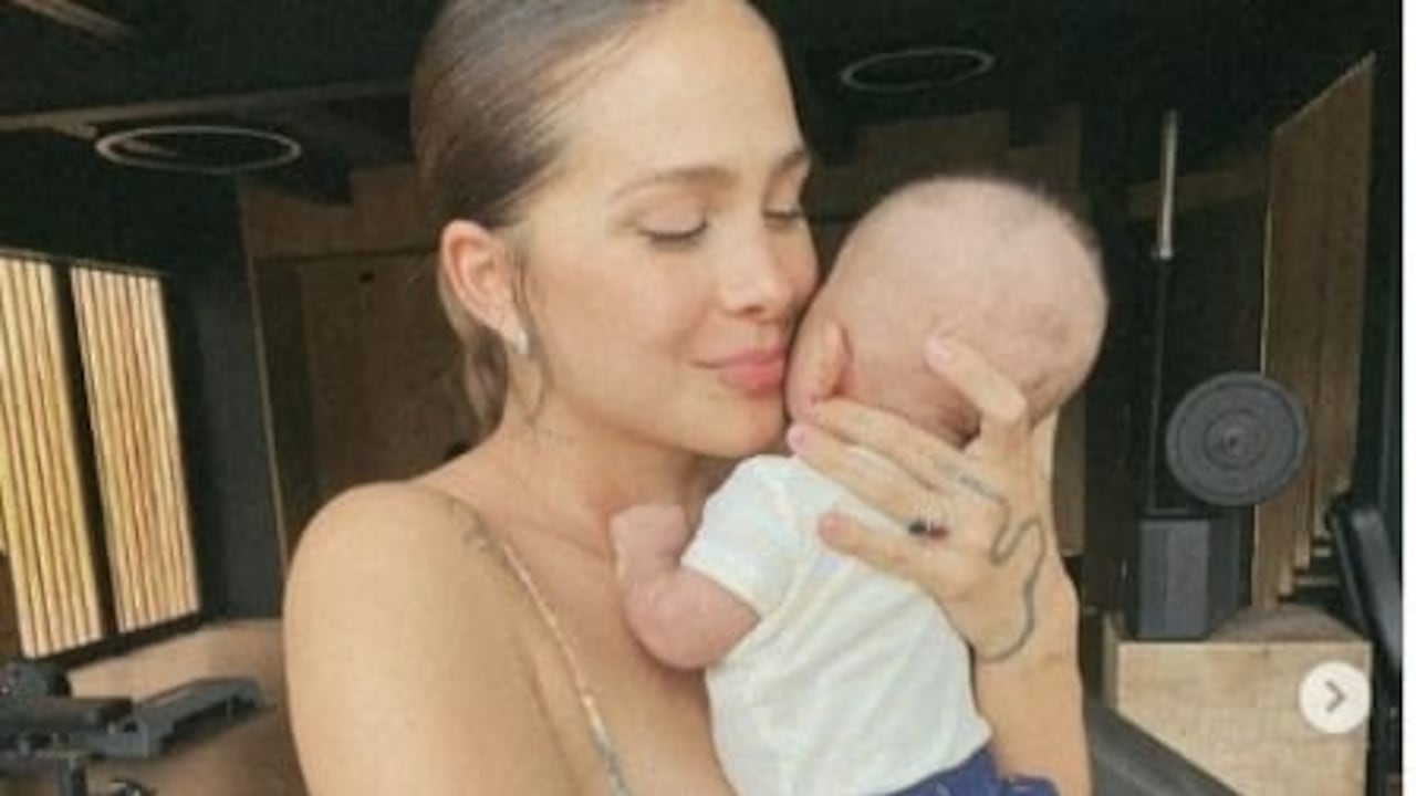 Greeicy comparte una foto en compañía de su hijo Kai.